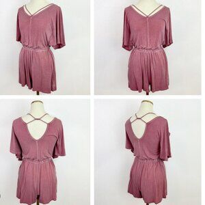 American Eagle Outfitters Pink Romper